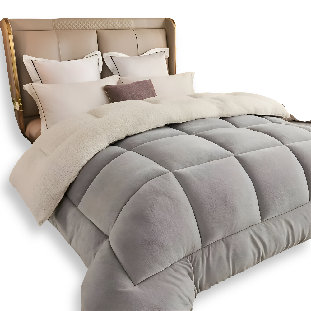 <strong>FleeceComforter Bettdecke</strong> – Flauschiger Komfort für jede Jahreszeit 9