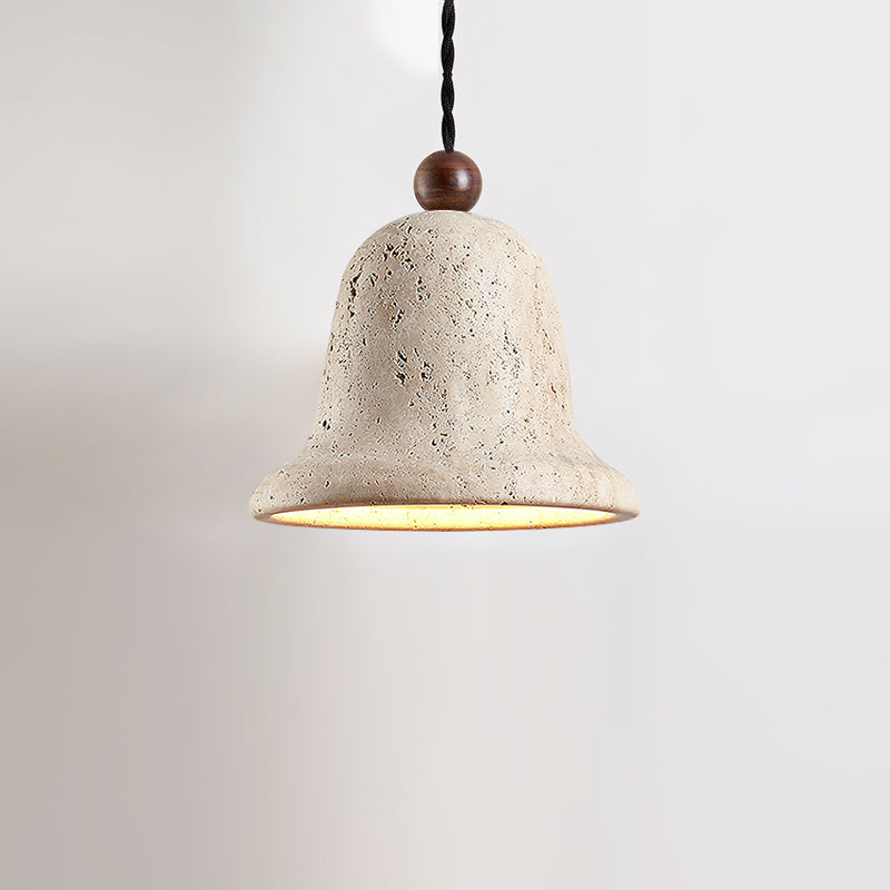 <strong>GLOCKEN-PENDELLEUCHTE AUS TRAVERTIN</strong> – Elegante Lichtquelle für Stilvolle Räume 8