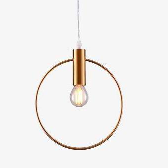 <strong>Goldene LED-Pendelleuchte Runde Form</strong> – Elegante Lichtgestaltung für Ihr Zuhause 6