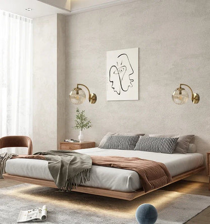 <strong>Goldene Wandleuchten Mit Gerippter Glaskugel</strong> – Stilvolles Licht Für Ihr Zuhause 6