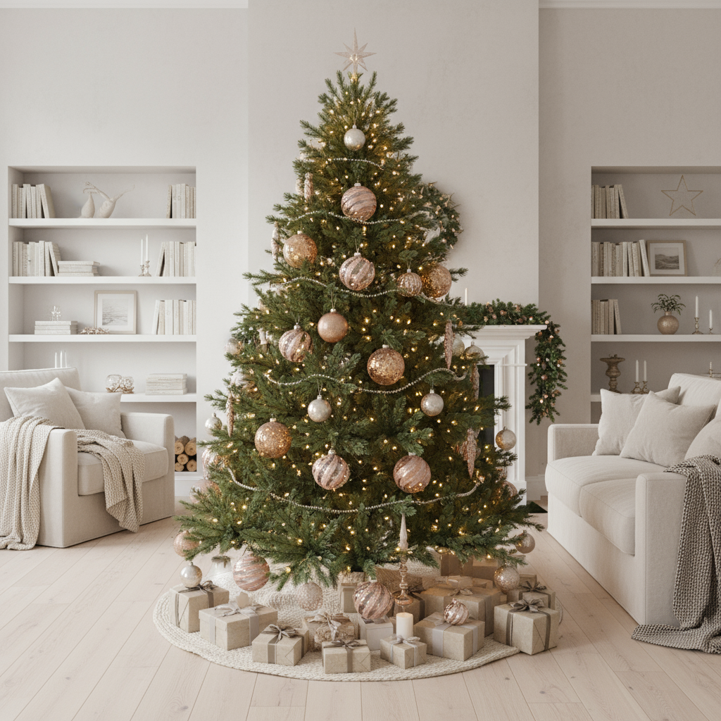 <strong>Goldene Weihnachtskugeln Set</strong> – Stilvolle Dekoration für Ihr Zuhause 1