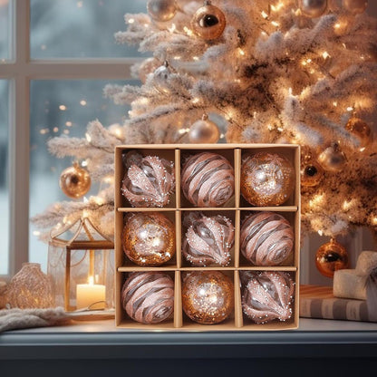 <strong>Goldene Weihnachtskugeln Set</strong> – Stilvolle Dekoration für Ihr Zuhause 6