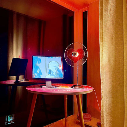<strong>Herz-Atmosphäre-Tischlampe</strong> – Romantisches Licht für Jeden Raum 6