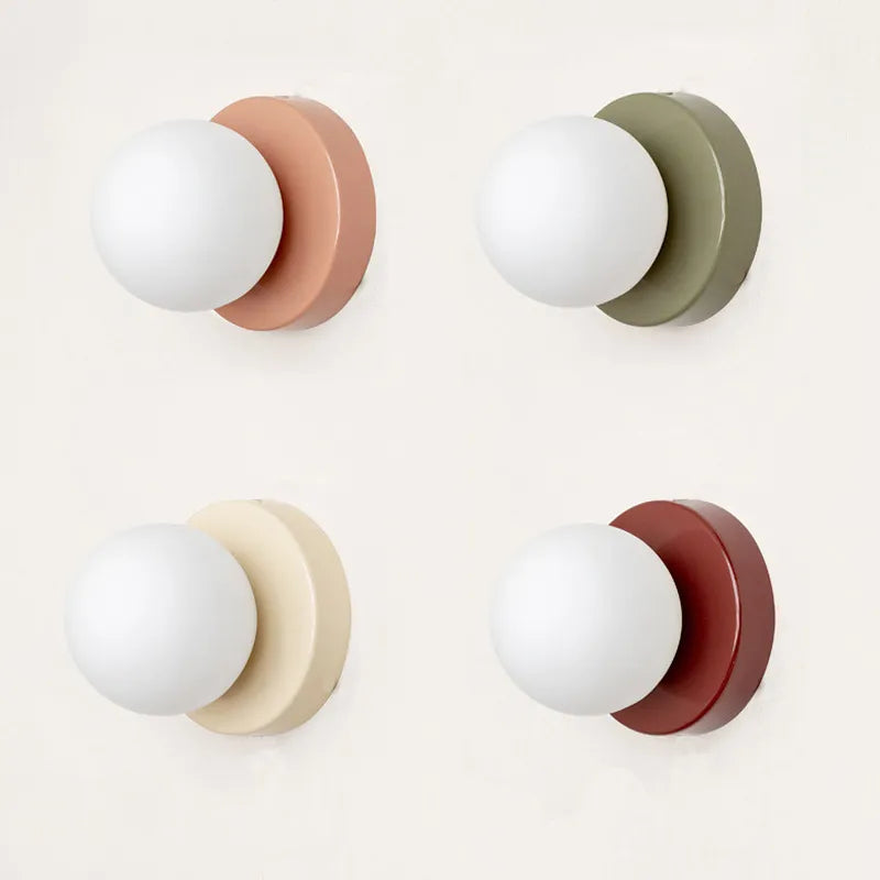 <strong>Kreative Macaron LED-Wandleuchte 10/12cm</strong> – Stilvolle Akzentbeleuchtung für jeden Raum 2