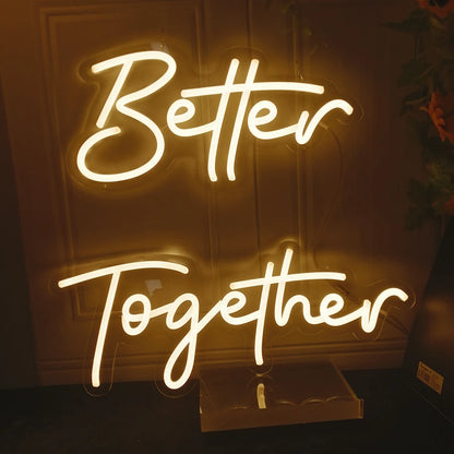 <strong>LED NEON LICHTSCHILD FÜR HOCHZEITEN</strong> – Stimmungsvolles Licht für Besondere Anlässe 0