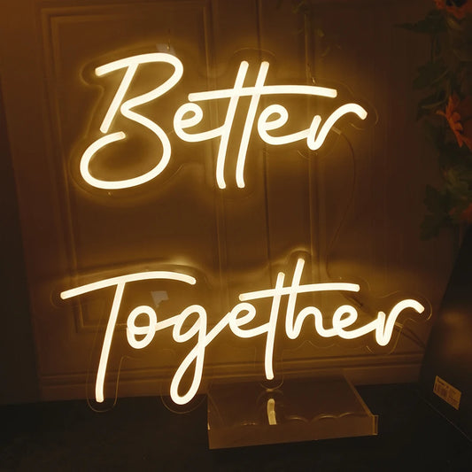 <strong>LED NEON LICHTSCHILD FÜR HOCHZEITEN</strong> – Stimmungsvolles Licht für Besondere Anlässe 0