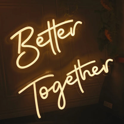 <strong>LED NEON LICHTSCHILD FÜR HOCHZEITEN</strong> – Stimmungsvolles Licht für Besondere Anlässe 4