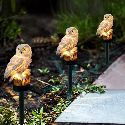 <strong>LumaOwl™ Solarbetriebene Garten-Eulenlampe</strong> – Charmante Beleuchtung für Ihren Garten 3