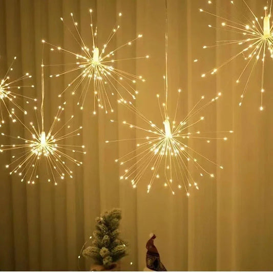 <strong>LumiBurst LED-Feuerwerk-Weihnachtsbeleuchtung</strong> – Funkelnde Lichtakzente für Festlichkeiten 0