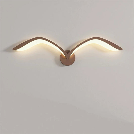 <strong>Moderne LED-Wandleuchte Möwe – Elegantes Design für Ihr Zuhause</strong> 1