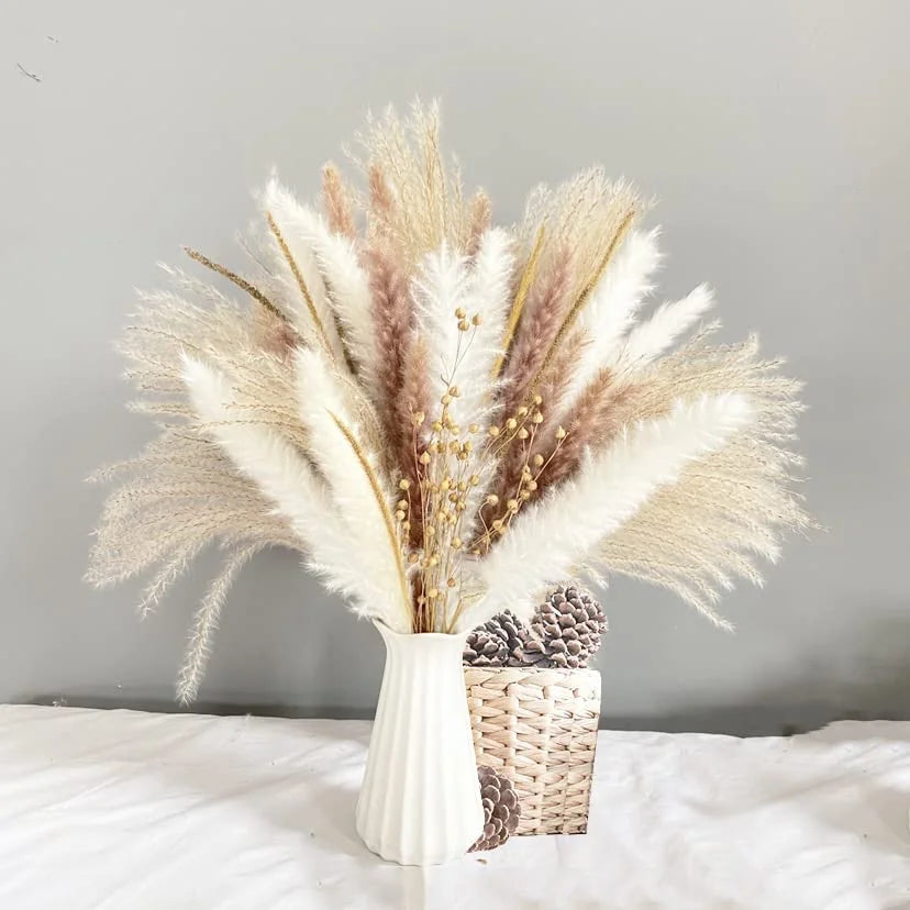 <strong>Natürlicher Getrockneter Pampasgras-Blumenstrauß</strong> – Elegante Boho-Dekoration für Ihr Zuhause 10