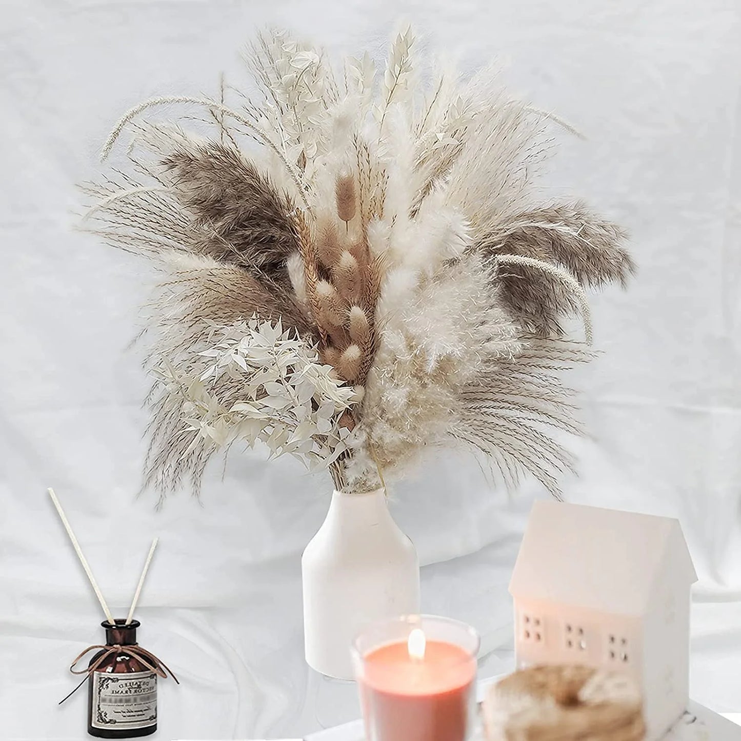 <strong>Natürlicher Getrockneter Pampasgras-Blumenstrauß</strong> – Elegante Boho-Dekoration für Ihr Zuhause 16