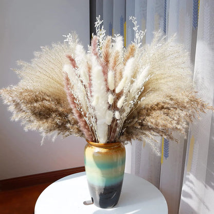 <strong>Natürlicher Getrockneter Pampasgras-Blumenstrauß</strong> – Elegante Boho-Dekoration für Ihr Zuhause 5