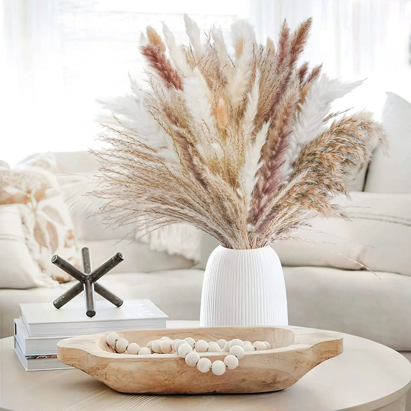 <strong>Natürlicher Getrockneter Pampasgras-Blumenstrauß</strong> – Elegante Boho-Dekoration für Ihr Zuhause 8