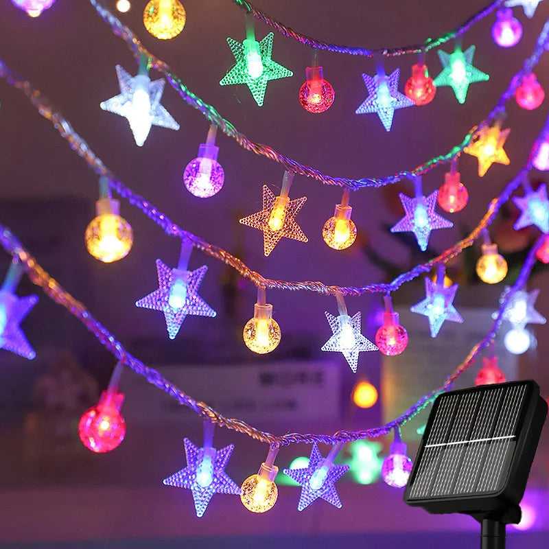 <strong>Solar Star Globe LED Lichterkette</strong> – Stimmungsvolle Beleuchtung für Ihren Außenbereich 2
