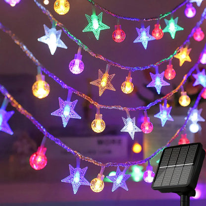 <strong>Solar Star Globe LED Lichterkette</strong> – Stimmungsvolle Beleuchtung für Ihren Außenbereich 2