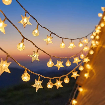 <strong>Solar Star Globe LED Lichterkette</strong> – Stimmungsvolle Beleuchtung für Ihren Außenbereich 6