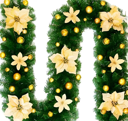 <strong>Weihnachtsgirlande Mit Beleuchtung</strong> – Festliche Atmosphäre Mit Stil 0