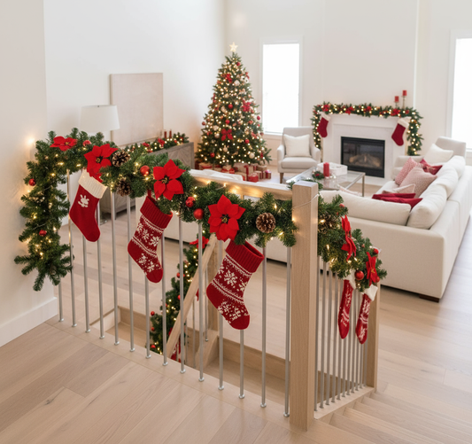 <strong>Weihnachtsgirlande Mit Beleuchtung</strong> – Festliche Atmosphäre Mit Stil 1